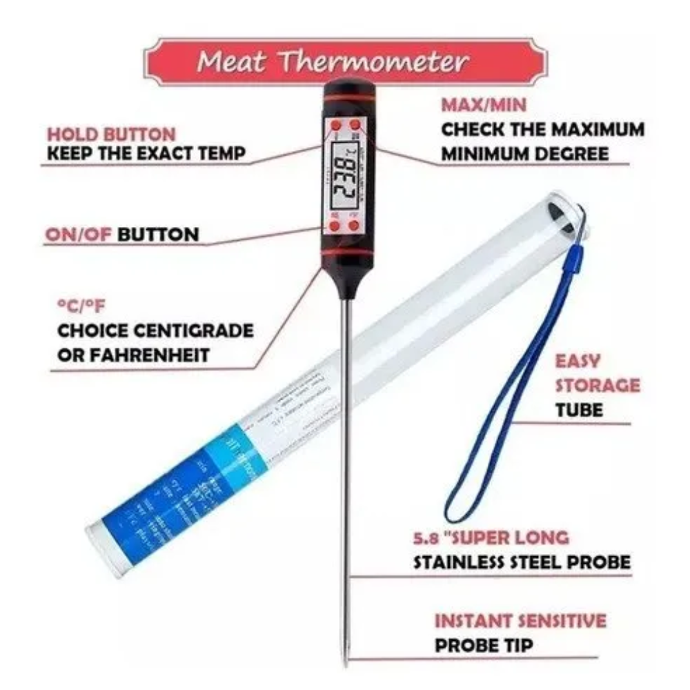 Miniatura 2 de Termometro Digital Para Cocina
